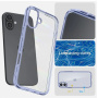 Spigen Ultra Hybrid transparentní kryt s barevným rámečkem pro iPhone 16 Plus - modrý
