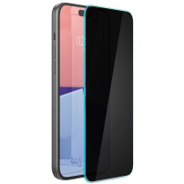 Spigen GLAS.tR EZ Fit tvrzené Anti-Spy sklo pro iPhone 15 / 16
