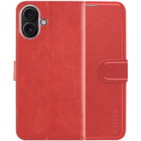 FIXED Opus flipové pouzdro pro iPhone 16 Plus - červené