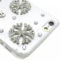 Luxusní kryt / obal s kamínky ve stylu diamantu pro Apple iPhone 6S / 6 - Eiffelova věž