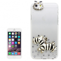 Luxusní kryt / obal s kamínky ve stylu diamantu pro Apple iPhone 6S / 6 - poník