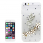 Luxusní kryt / obal s kamínky ve stylu diamantu pro Apple iPhone 6S / 6 - anděl