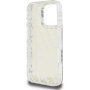 Karl Lagerfeld IML Electroplated Repeated Logo kryt pro iPhone 16 Pro - zlatý