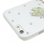 Luxusní kryt / obal s kamínky ve stylu diamantu pro Apple iPhone 6S / 6 - anděl