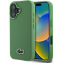 Lacoste Iconic Petit Pique Woven Logo kryt s MagSafe pro iPhone 16 - zelený