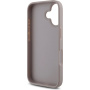 Guess 4G Metal Logo kryt pro iPhone 16 Plus - růžový