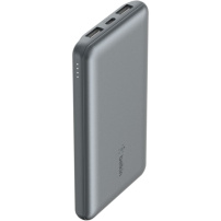 BELKIN Boost Charge powerbanka s porty USB-C / 2x USB-A - 10 000 mAh - šedá