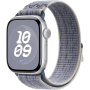Originální Apple provlékací sportovní řemínek Nike pro Apple Watch 42mm / 41mm / 40mm / 38mm - šedomodrý