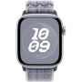 Originální Apple provlékací sportovní řemínek Nike pro Apple Watch 42mm / 41mm / 40mm / 38mm - šedomodrý