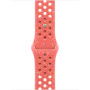 Originální Apple sportovní řemínek Nike pro Apple Watch 42mm / 41mm / 40mm / 38mm - S/M - žhavě oranžový