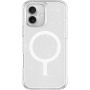 UNIQ LifePro Xtreme MagClick třpytivý kryt s MagSafe pro iPhone 16 - stříbrný