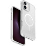 UNIQ LifePro Xtreme MagClick třpytivý kryt s MagSafe pro iPhone 16 Plus - stříbrný