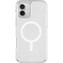 UNIQ LifePro Xtreme MagClick třpytivý kryt s MagSafe pro iPhone 16 Plus - stříbrný