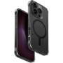 UNIQ LifePro Xtreme MagClick matný transparentní kryt s MagSafe pro iPhone 16 Pro - kouřový