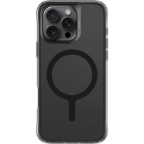 UNIQ LifePro Xtreme MagClick matný transparentní kryt s MagSafe pro iPhone 16 Pro - kouřový