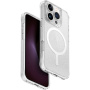 UNIQ LifePro Xtreme MagClick třpytivý kryt s MagSafe pro iPhone 16 Pro - stříbrný