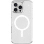 UNIQ LifePro Xtreme MagClick třpytivý kryt s MagSafe pro iPhone 16 Pro - stříbrný