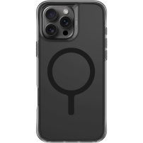 UNIQ LifePro Xtreme MagClick matný transparentní kryt s MagSafe pro iPhone 16 Pro Max - kouřový