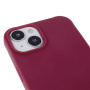 Matný kryt s nastavitelným popruhem pro iPhone 13 / 14 - vínový