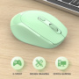 Ergonomická Bluetooth bezdrátová myš - modrá