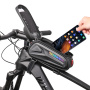 Wheel up Bike Bag voděodolná brašna na kolo s prostorem pro iPhone - černá 
