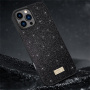 SULADA elegantní třpytivý kryt pro iPhone 16 Pro Max - černý