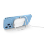 AP08 bezdrátová MagSafe nabíječka s výklopným stojánkem pro iPhone / Apple Watch / AirPods - 15W - bílá
