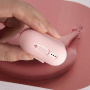 Ochranný silikonový obal pro AirPods 4 / 5 - růžový