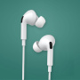 WK Y31 sluchátka s konektorem lightning pro Apple zařízení - bílá
