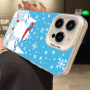 Ochranný kryt s vánočním motivem pro iPhone 12 Pro Max - šedý