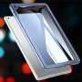 Lesklý transparentní kryt pro iPad 9,7" (2017/2018) / Air 2 / Pro 9,7" - modrý