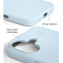iDeal Of Sweden silikonový kryt pro iPhone 16 - světle modrý
