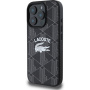 Lacoste Blend Monogram kryt s MagSafe pro iPhone 16 Pro Max - černý
