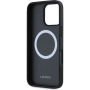 Lacoste Blend Monogram kryt s MagSafe pro iPhone 16 Pro Max - černý