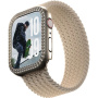 PanzerGlass SAFE pouzdro posázené kamínky pro Apple Watch 42mm (Series 10 / 11) - zlaté