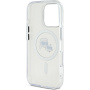 Karl Lagerfeld IML K&CH Heads Metal Frame kryt s MagSafe pro iPhone 16 Pro Max - čirý