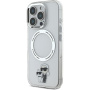Karl Lagerfeld IML Karl and Choupette kryt s MagSafe pro iPhone 16 Pro Max - čirý