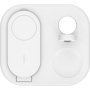 BELKIN Boost Charge 3v1 skládací magnetický bezdrátový stojánek pro iPhone / Apple Watch / AirPods - 15W - bílý
