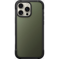 Nomad Rugged odolný kryt s MagSafe pro iPhone 16 Pro - tmavě zelený