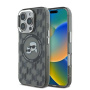 Karl Lagerfeld IML Monogram K&CH Heads kryt s MagSafe pro iPhone 16 Pro Max - černý