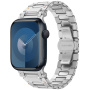 Pathfinder nerezový řemínek pro Apple Watch Ultra 49mm / 46mm / 45mm / 44mm / 42mm - stříbrný