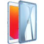 Lesklý transparentní kryt pro iPad 10,2" (2019-2021) - modrý