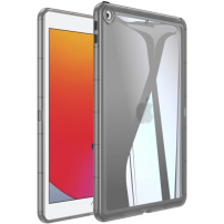Lesklý transparentní kryt pro iPad 10,2" (2019-2021) - šedý