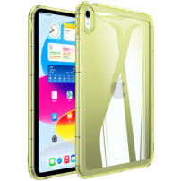 Lesklý transparentní kryt pro iPad 10,9" (2022) / 11" (2025) - žlutý