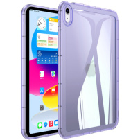 Lesklý transparentní kryt pro iPad 10,9" (2022) / 11" (2025) - fialový