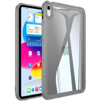 Lesklý transparentní kryt pro iPad 10,9" (2022) / 11" (2025) - šedý