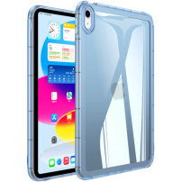 Lesklý transparentní kryt pro iPad Air 4 (2020) / Air 5 (2022) - modrý
