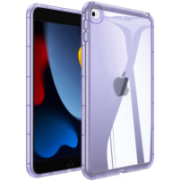 Lesklý transparentní kryt pro iPad mini 4 / 5 - fialový