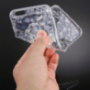 Ochranný zadní kryt s kamínky ve stylu diamantu pro iPhone 6 / 6S - stříbrný