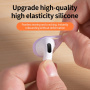 Ochranné návleky na sluchátka pro AirPods 4 - čiré